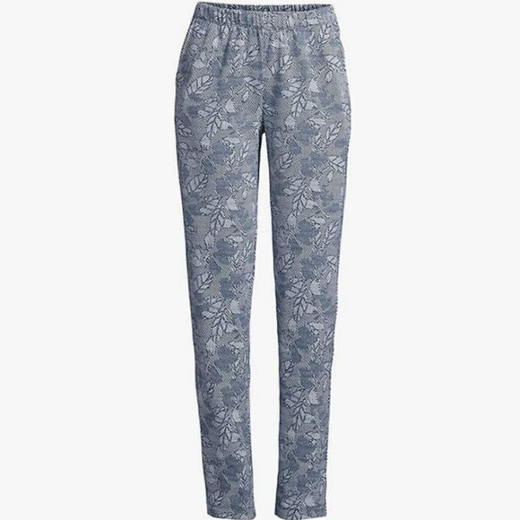 Lands' End Sport Knit High-Rise Elastic Waist Pull-On Pants, NWOT, MP - Picture 4 of 5